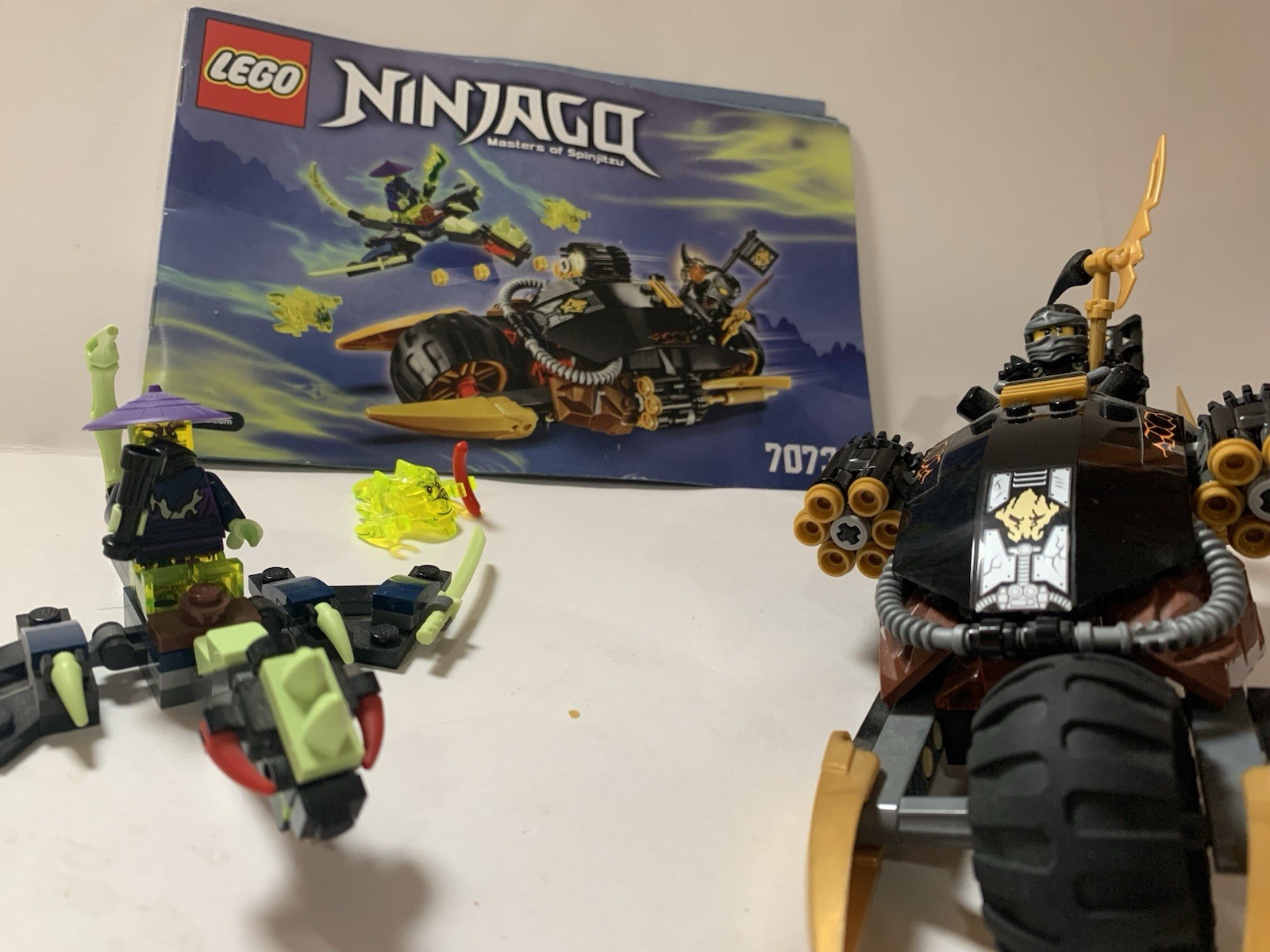 LEGO NINJAGO: Blaster Bike (70733) Missing 3 Items Read Description