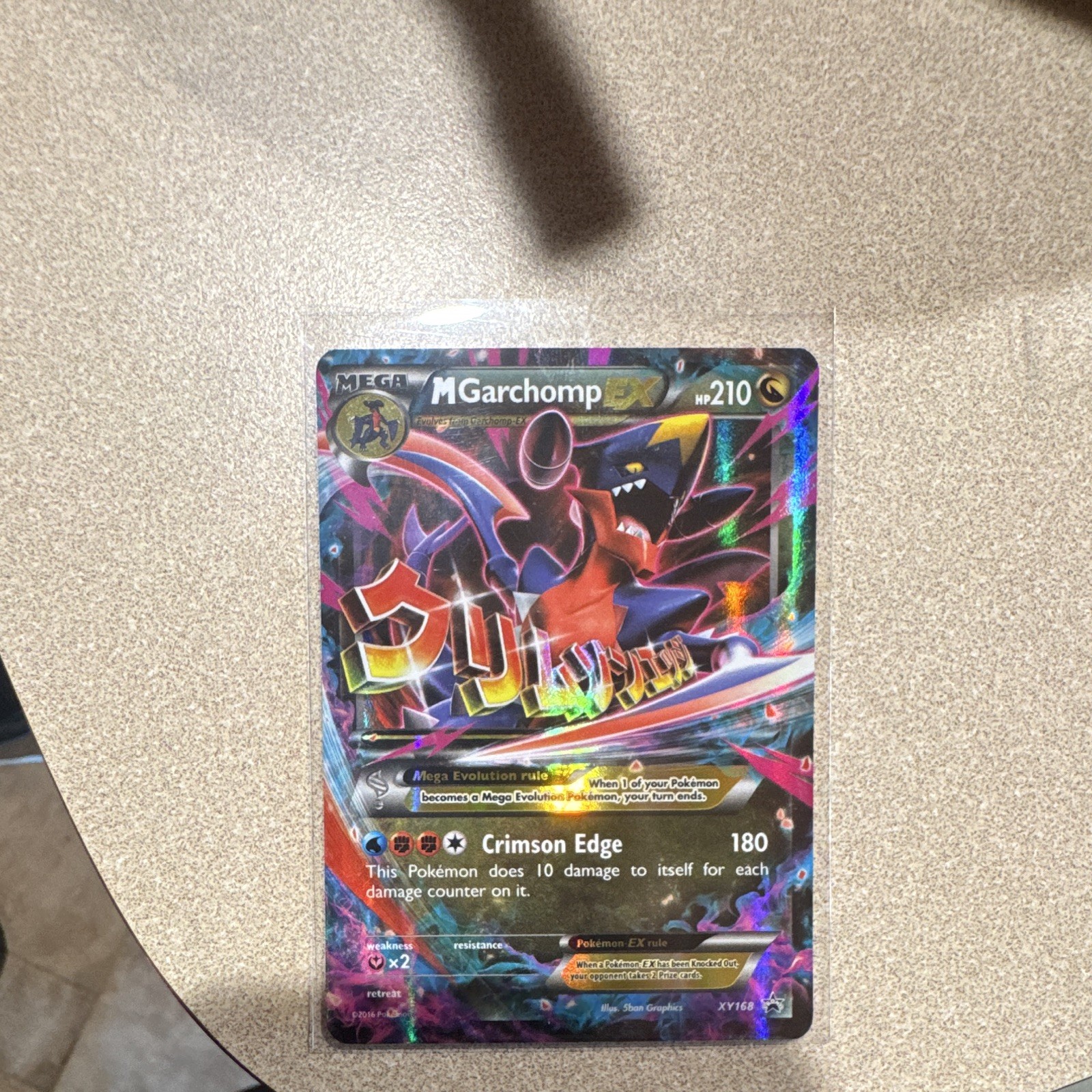 M Garchomp EX XY168 XY Promos Holo M Garchomp EX XY168 XY Promos Holo