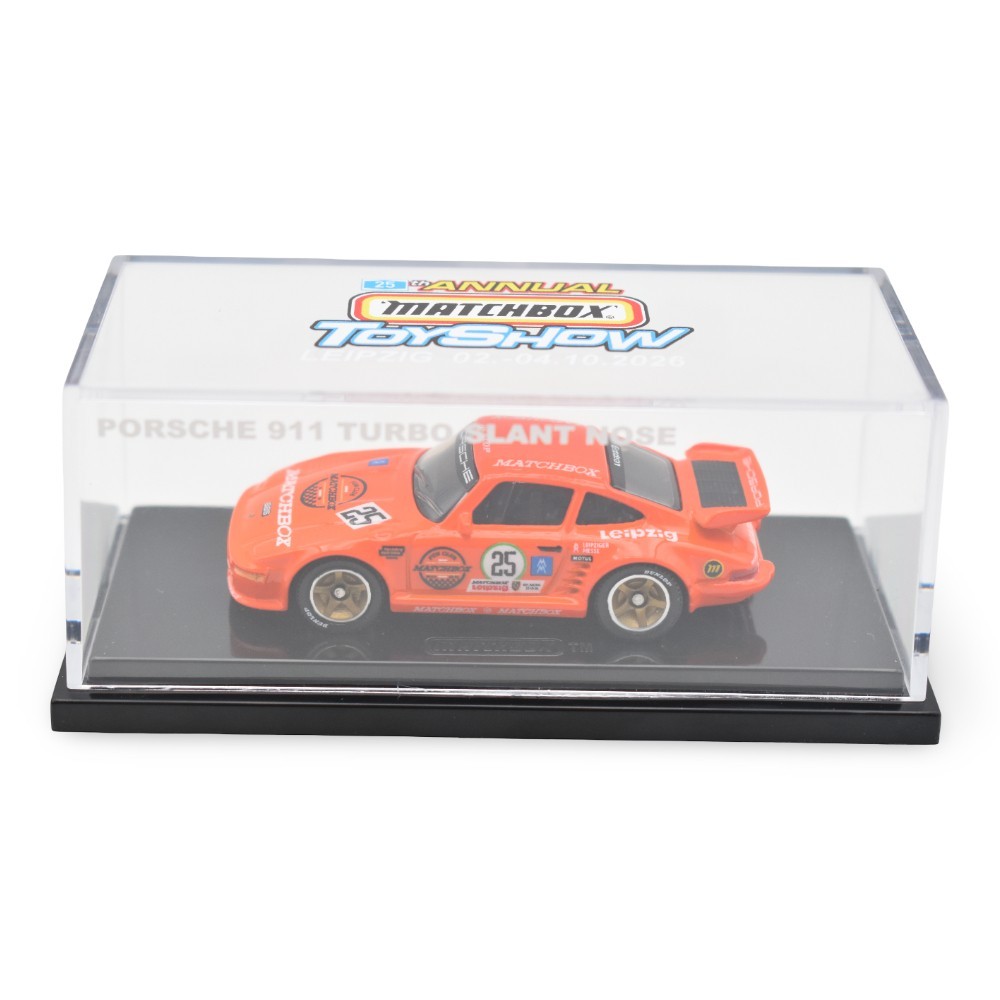 Matchbox Superfast Porsche 911 Slant Nose Leipzig Toy Fair 2026 Dinner. 1 of 250