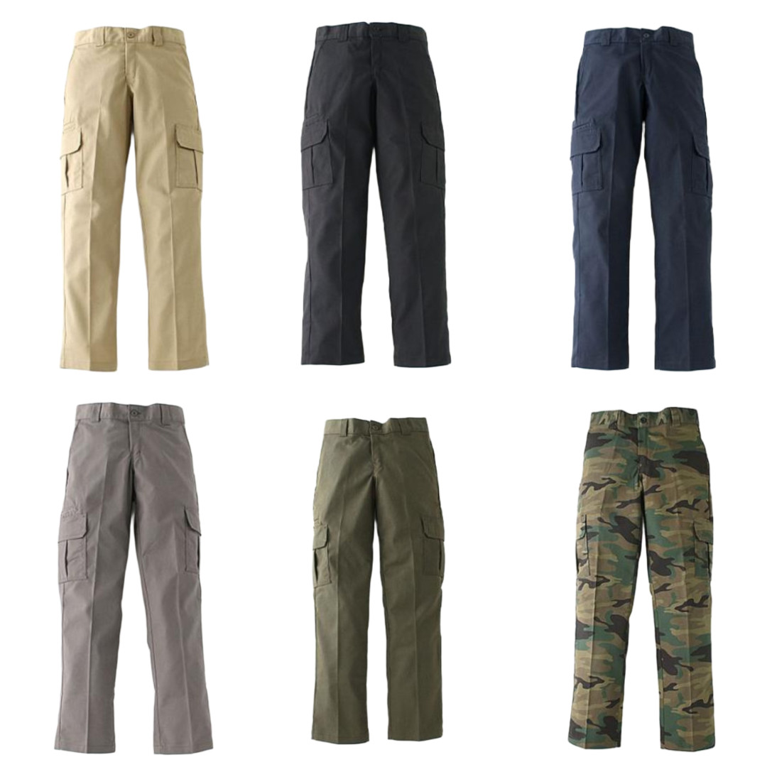 Dickies Mens Pants Flex Regular Fit Straight Leg Cargo Pocket Pants WP595 Dickies Mens Pants Flex Regular Fit Straight Leg Cargo Pocket Pants WP595