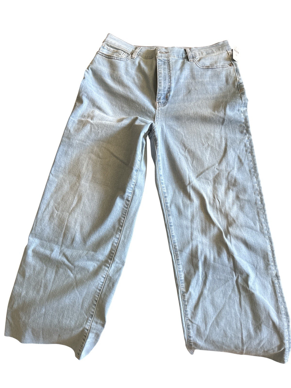 pistola Light Blue Wide Leg High-Rise Jeans Size 31
