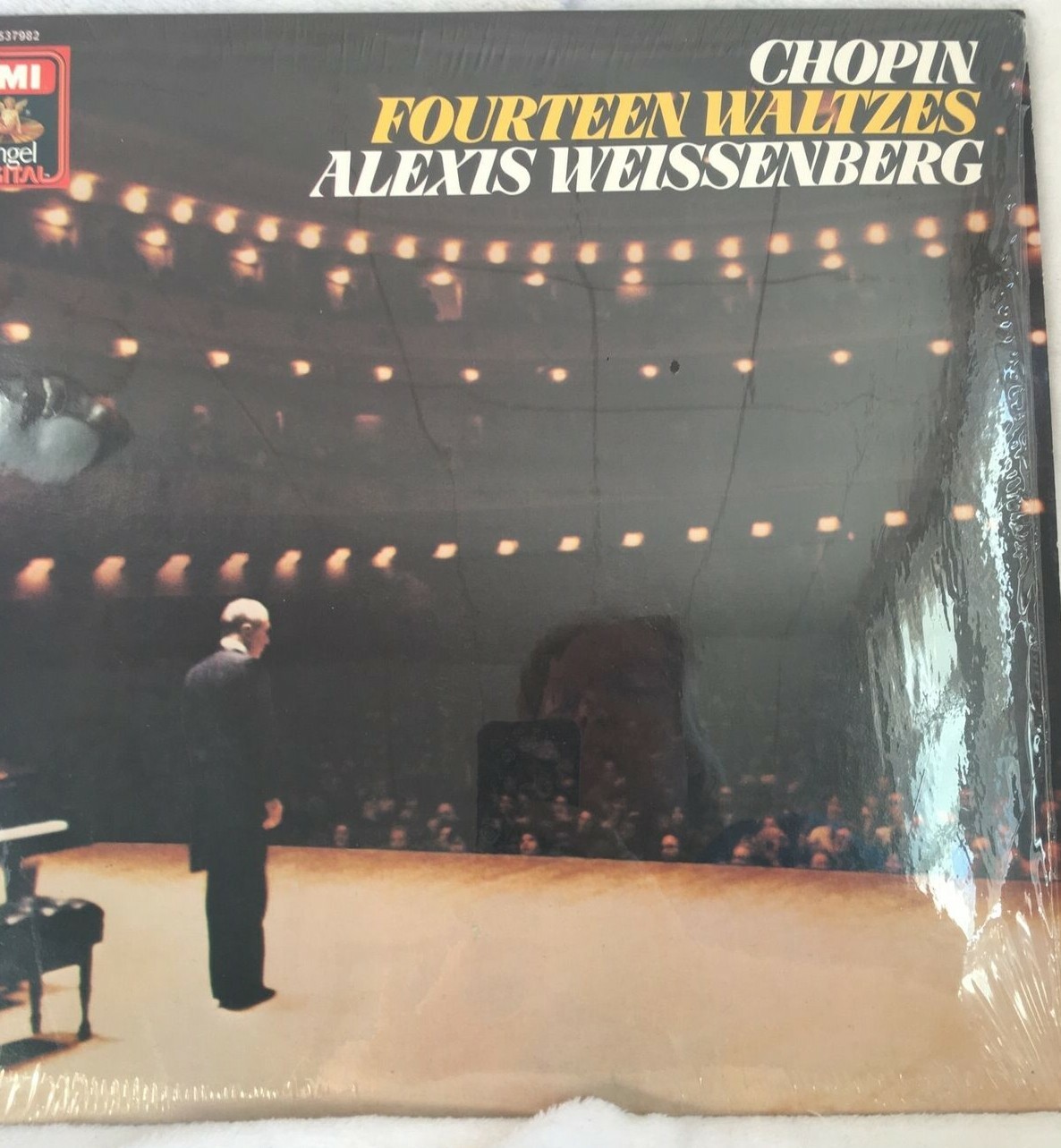 Chopin LP Fourteen Waltzes Alexis Weissenberg Piano EMI Angel Digital Chopin LP Fourteen Waltzes Alexis Weissenberg Piano EMI Angel Digital