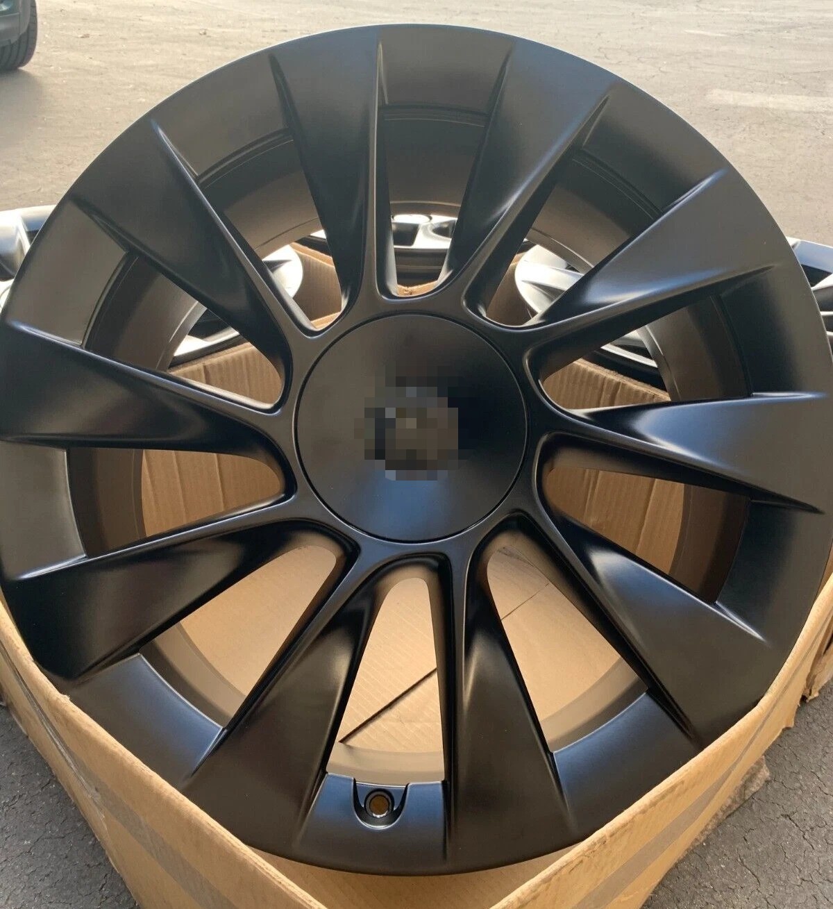 For Tesla Model Y 20-24 Induction Rim Replacment 118822300B Armor Black