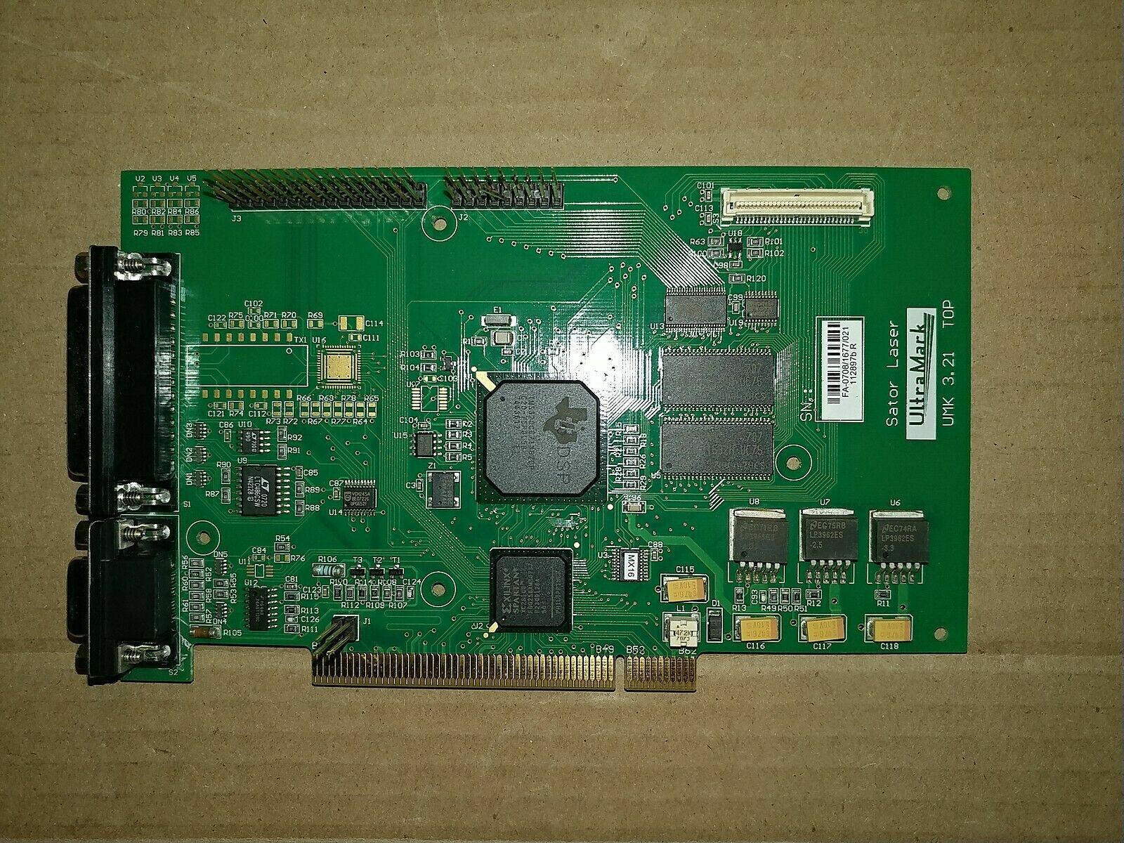 Domino Sator Laser UltraMark UMK 3.21 FA-0708/1677/021 Control Board PCB Coder Domino Sator Laser UltraMark UMK 3.21 FA-0708/1677/021 Control Board PCB Coder