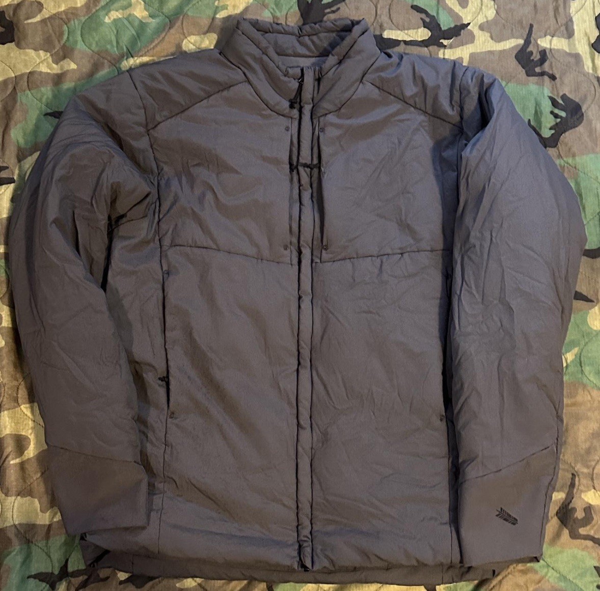 Patagonia Men's Lost Arrow US Nano Air Jacket Forge Grey, Sz Large Lightly Used