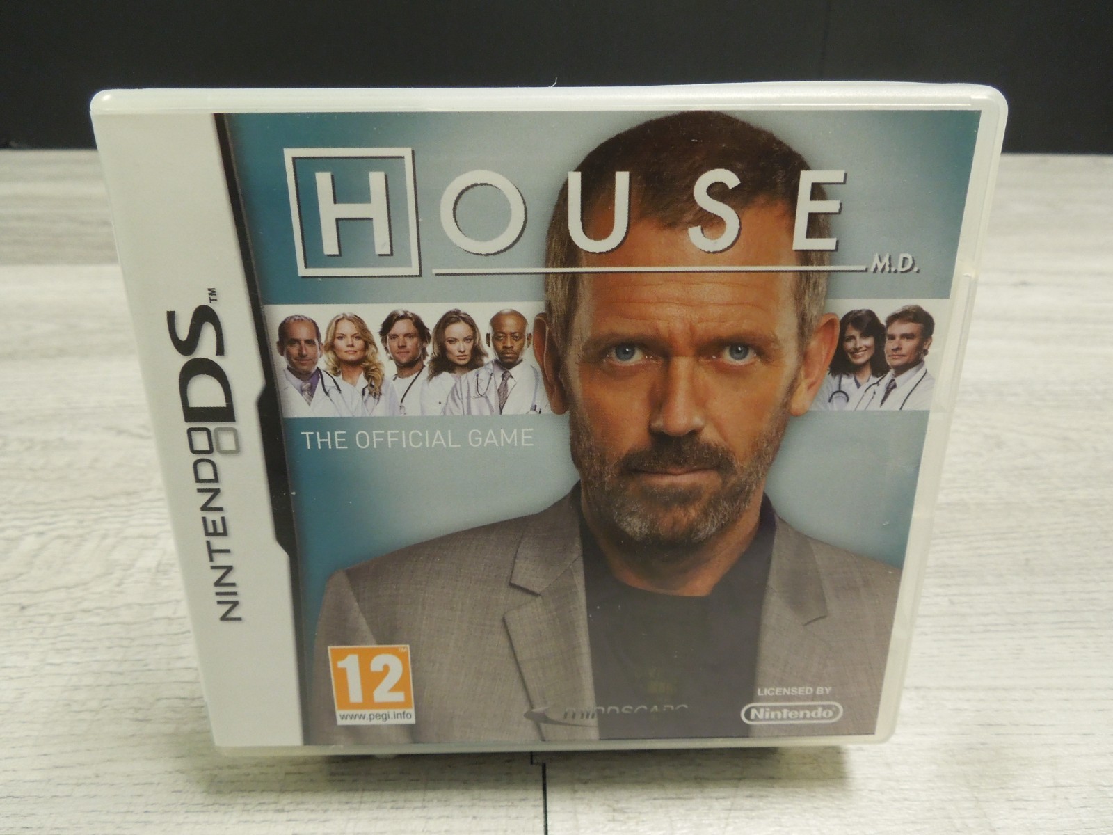 Authentic Dr. House M.D. The Official Game PAL 2010 Nintendo DS Complete Game