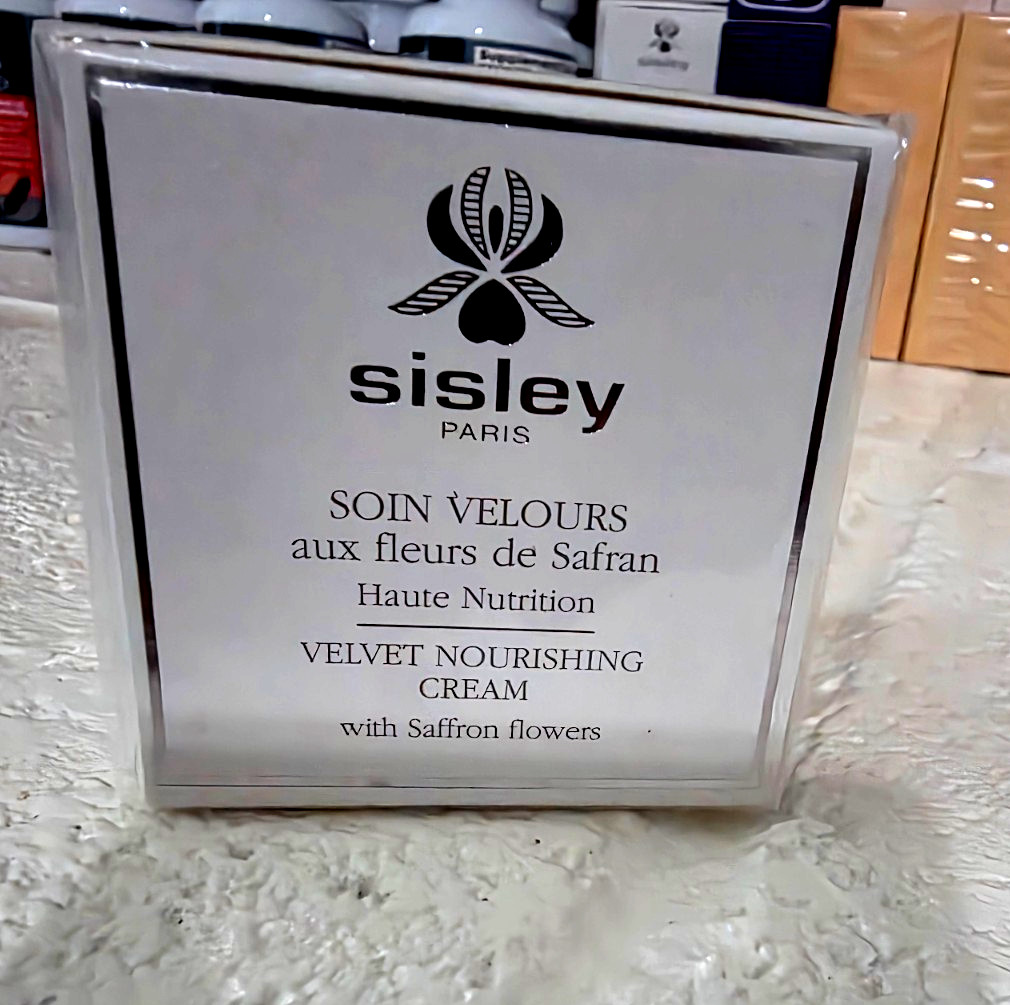 Sisley Velvet Nourishing Cream w/Saffron Flower 50ml /1.6fl oz NEW Sealed Box