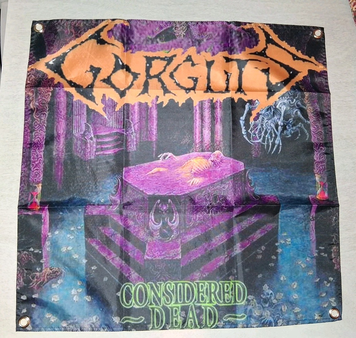 Gorguts Considered Dead 2x2 Ft Banner Flag Poster Gorguts Considered Dead 2x2 Ft Banner Flag Poster