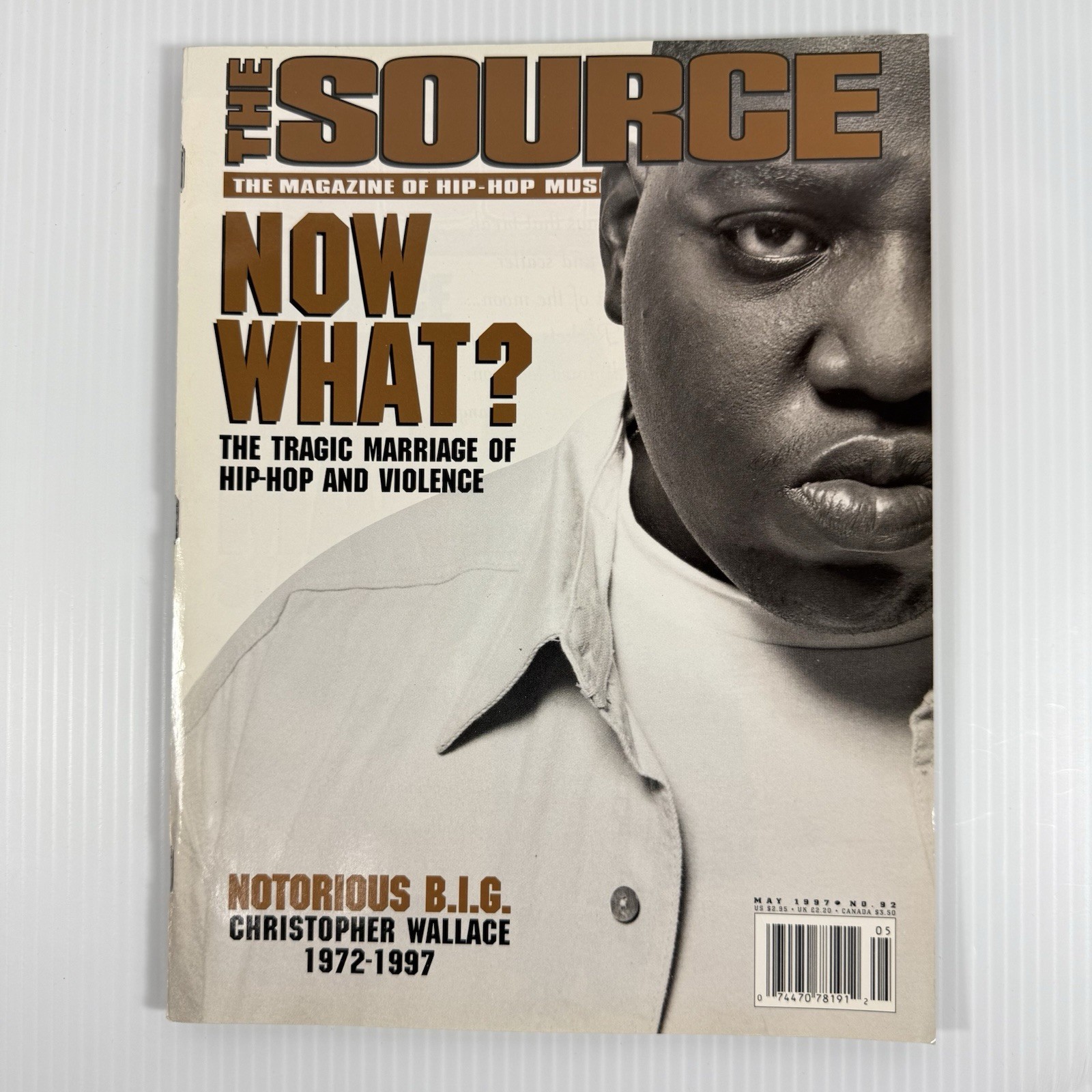 The Source Magazine | The Notorious B.I.G | #82 | May 1997 The Source Magazine | The Notorious B.I.G | #82 | May 1997