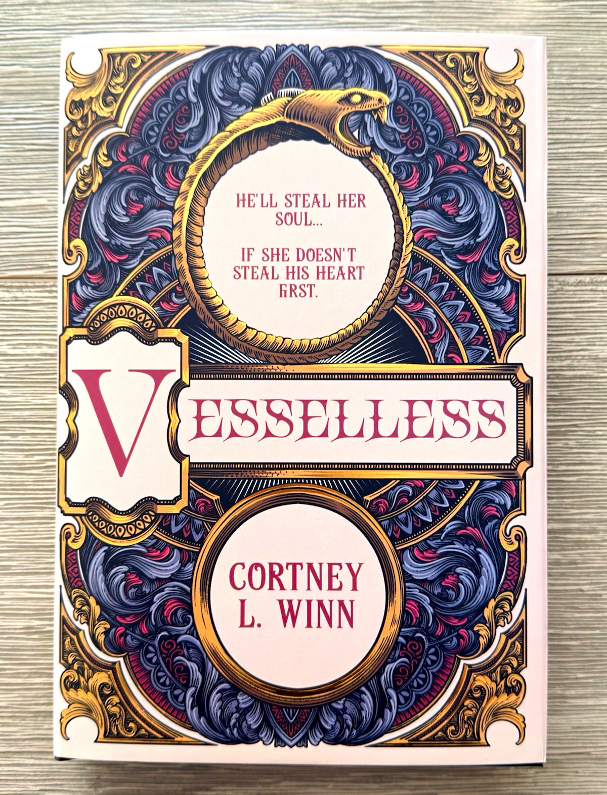 The Bookish Box Vesselless Cortney L. Winn HC Illustrated Signed Edition -smudge The Bookish Box Vesselless Cortney L. Winn HC Illustrated Signed Edition -smudge