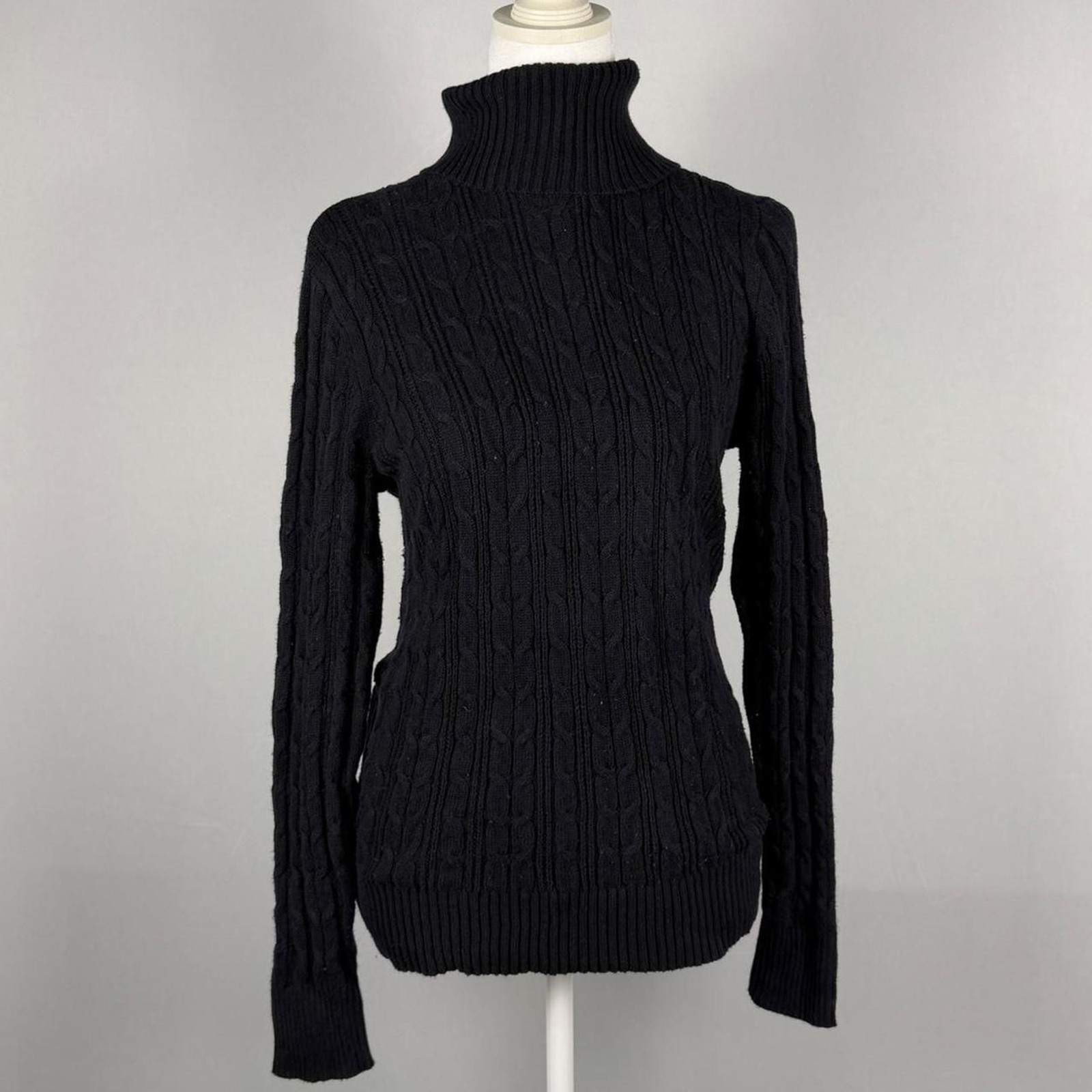 St-john-s-bay Women\'s Black and Navy Jumper