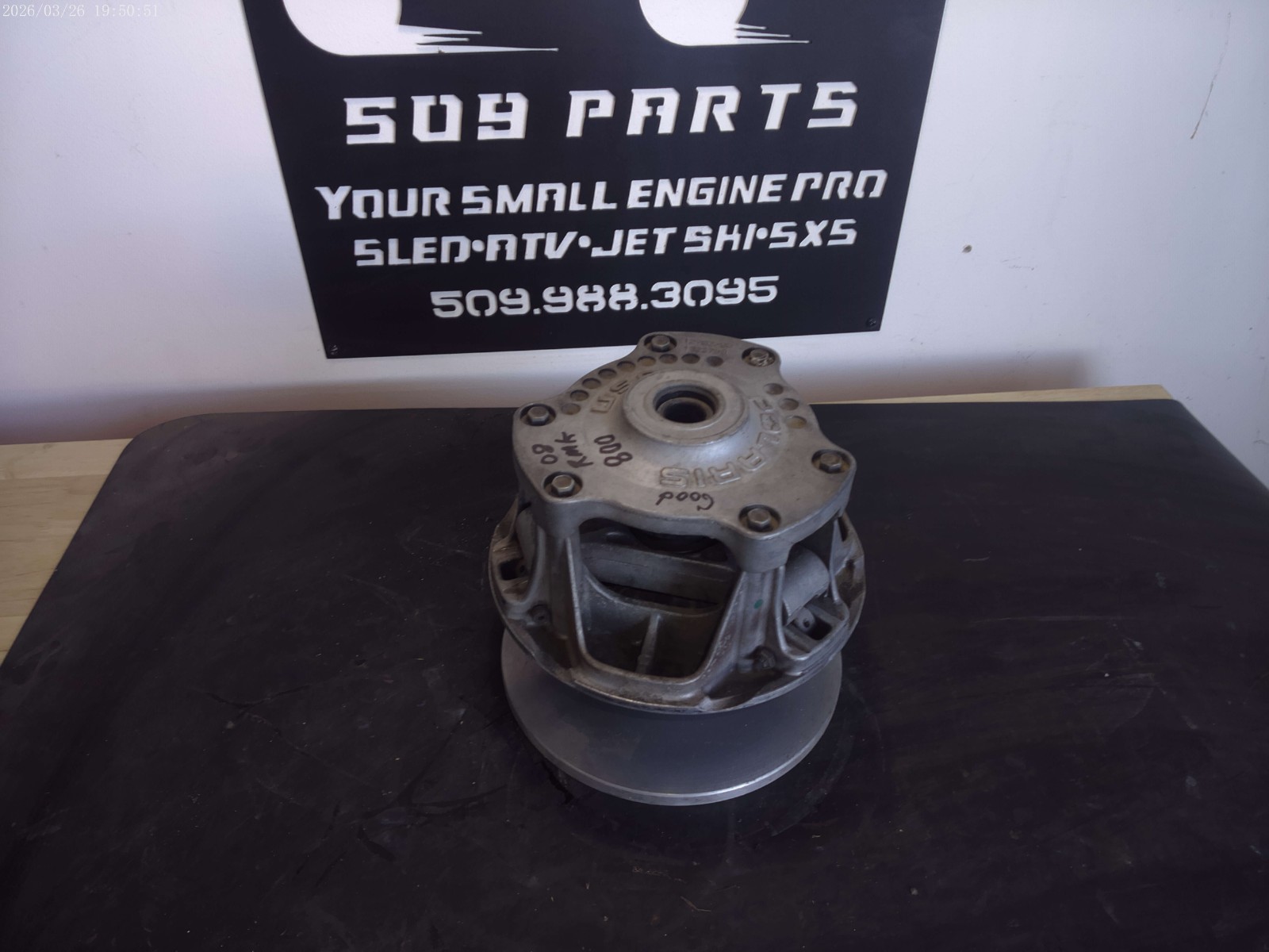 2008 Polaris 800 RMK Dragon IQ Primary Clutch Assembly P85 2008 Polaris 800 RMK Dragon IQ Primary Clutch Assembly P85