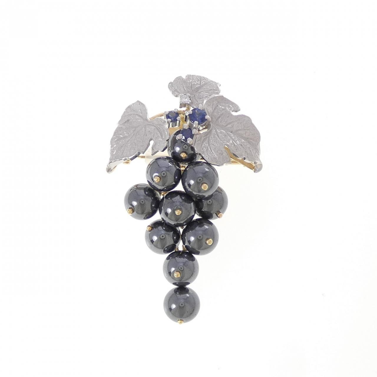 Authentic As Time Color Stone Brooch #230-000-599-7113 Authentic As Time Color Stone Brooch #230-000-599-7113