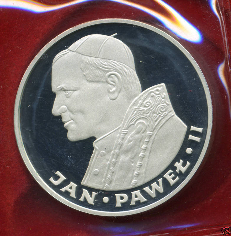 1982 POLAND SILVER COIN 100 ZLOTYCH  \