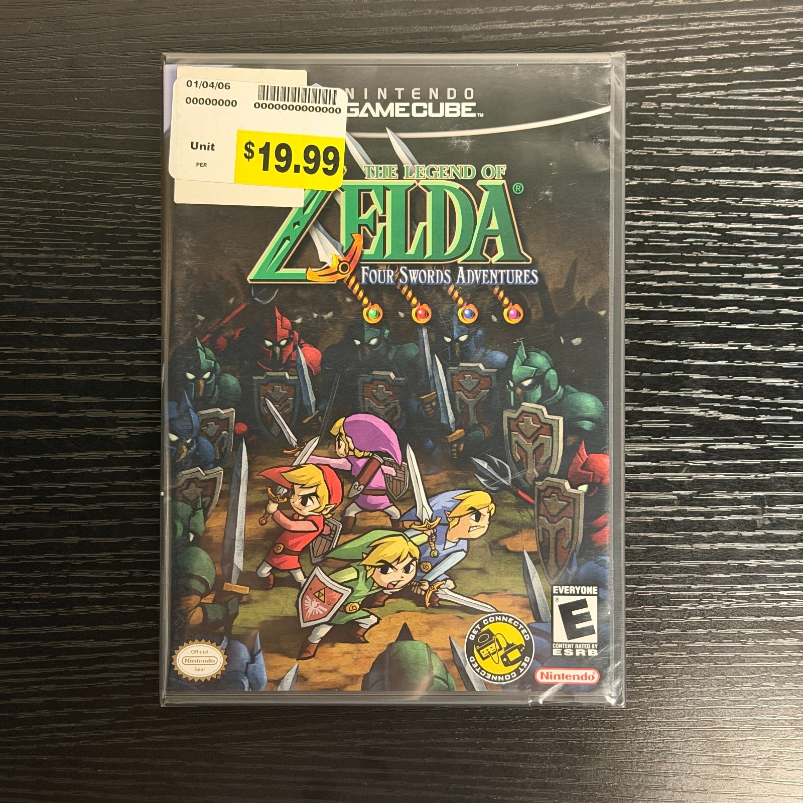 Legend of Zelda: Four Swords Adventures - GameCube - Factory Sealed Brand New