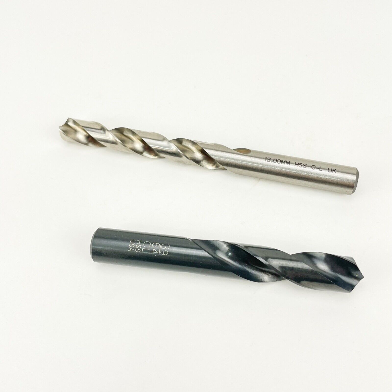 Greenfield Twist drills One each of 45349 & 48539 Lot of 2