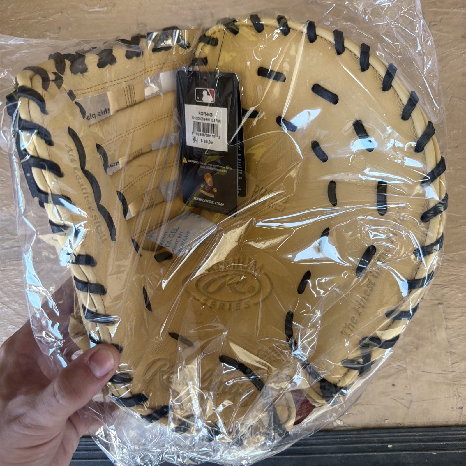 Rawlings S01D125CFB-RHT 12.5 FBM Brown Glove R00754405