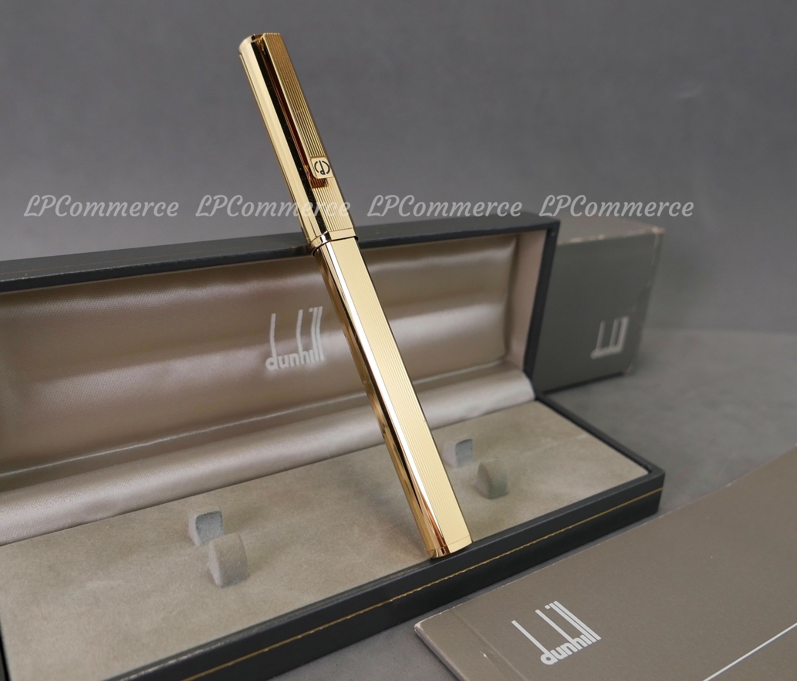 Dunhill Gemline Fountain Pen 585 Gold Fountain Pen Box England