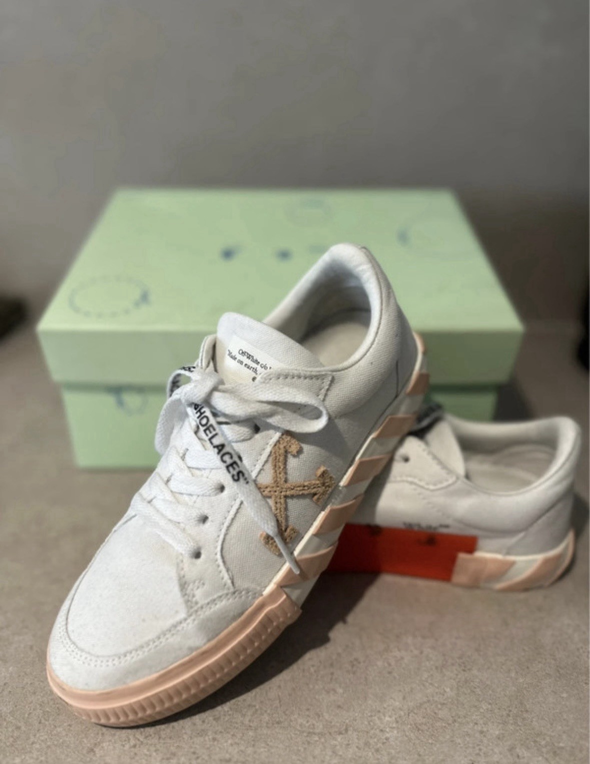 off white sneakers Women Pink Size 4 off white sneakers Women Pink Size 4