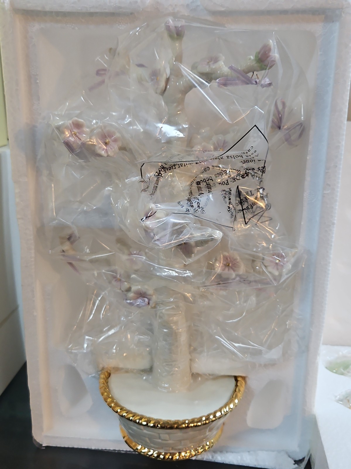 Lenox 2004 Easter Ornament Tree COMPLETE 12 Ornaments Original Box Porcelain NOS