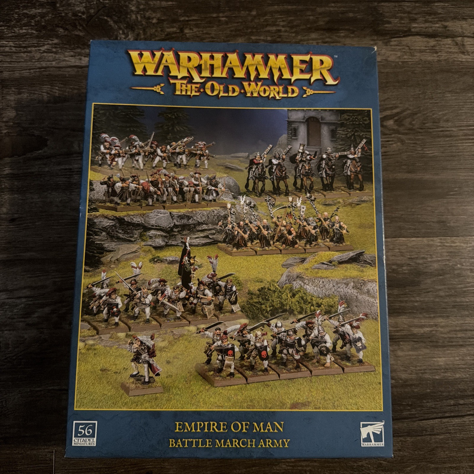 Empire of Man: Battle March Army - Warhammer The Old World - Brand New