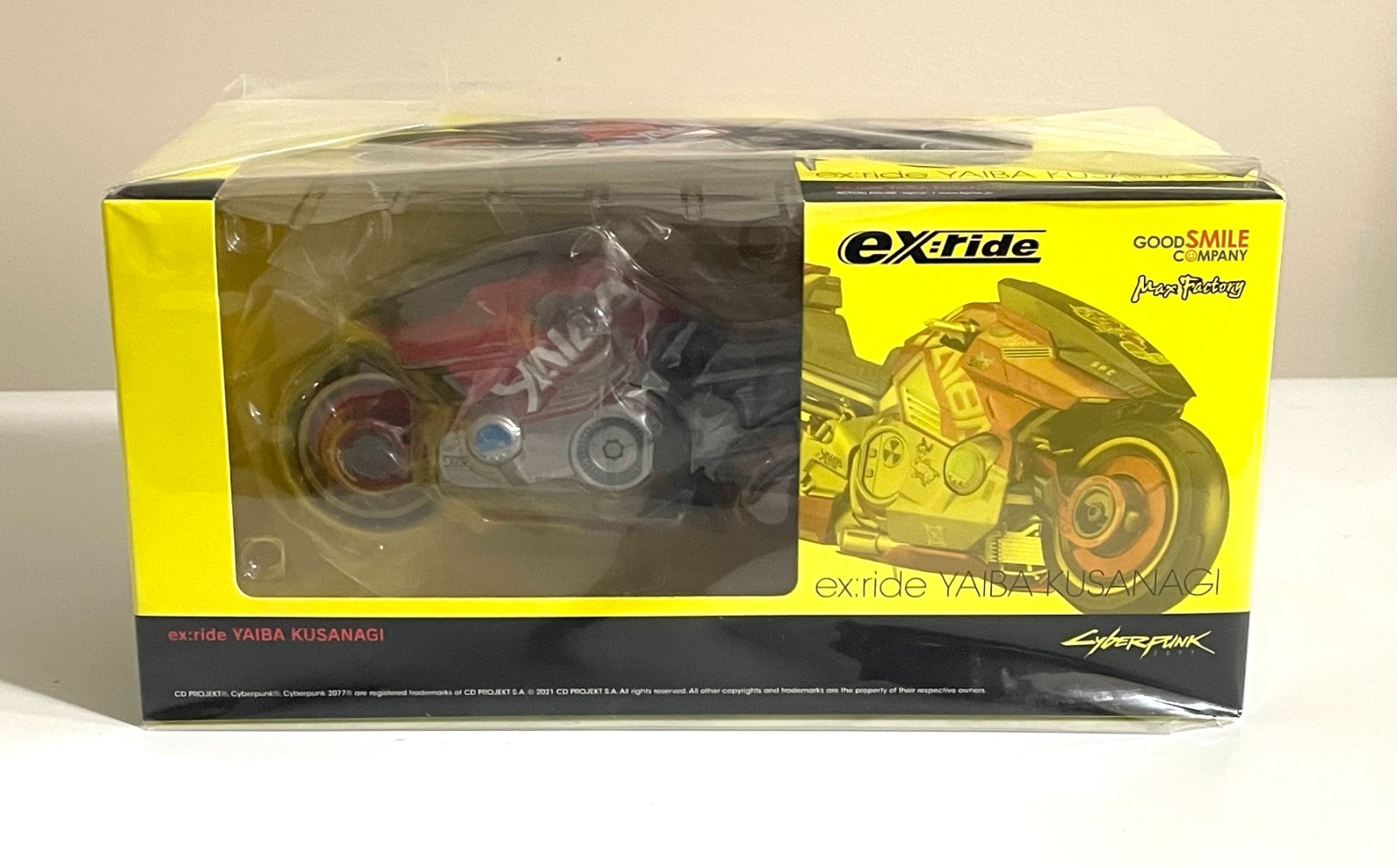NEW CYBERPUNK 2077 FIGMA EX:RIDE YAIBA KUSANAGI MAX FACTORY x GOOD SMILE FIGURE