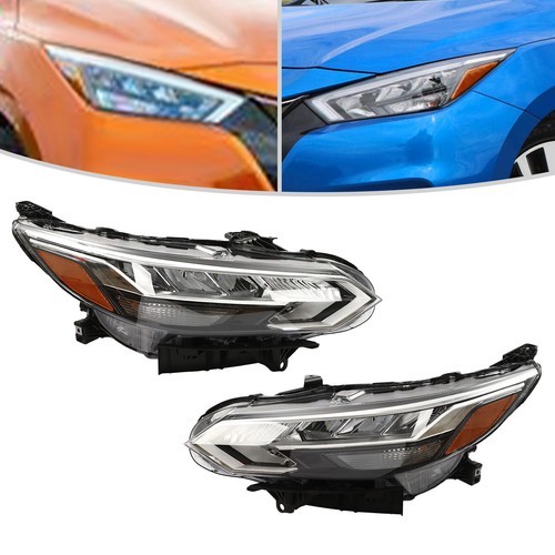 For 2020-2022 Nissan Sentra Pair LED Headlight Assembly Left+Right Headlamps Set