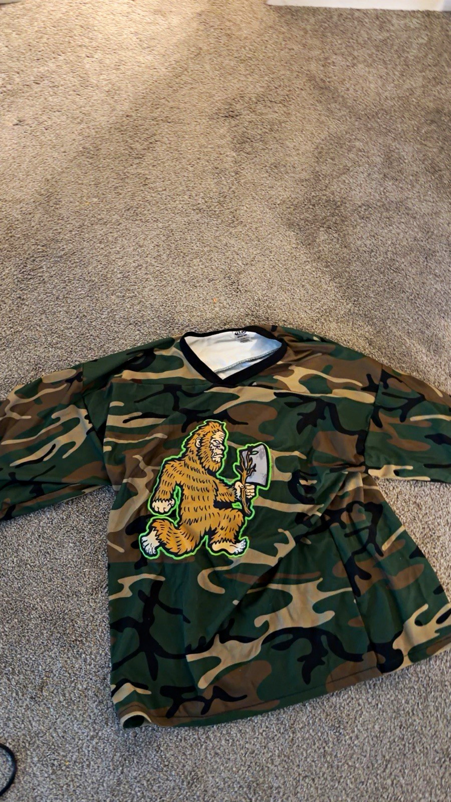 Hatchetman Bigfoot Psychopathic Jersey