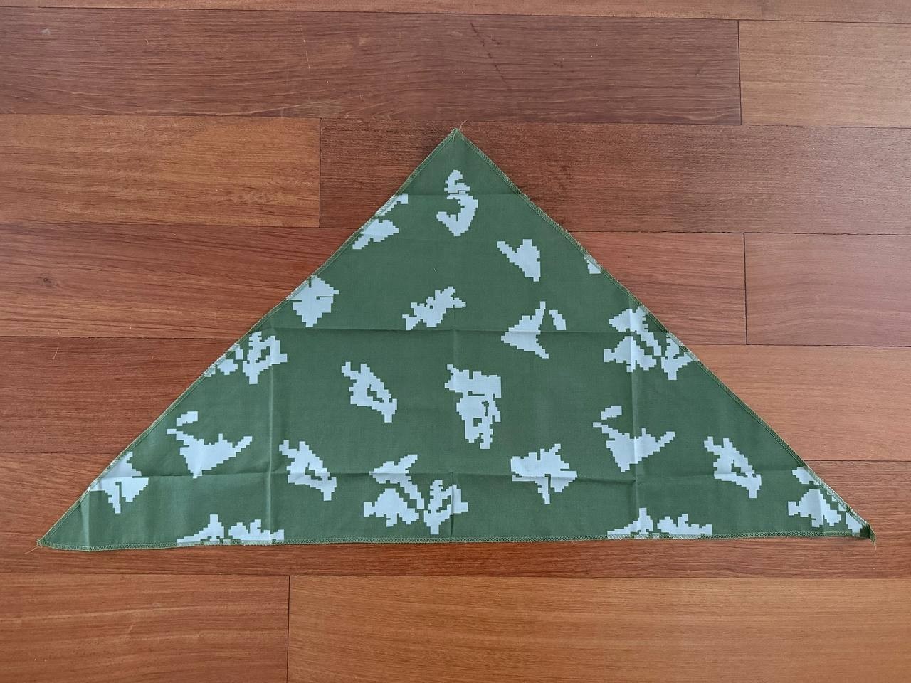 Russian Tactical Digital KLMK Bandana - White Berezka Military Scarf