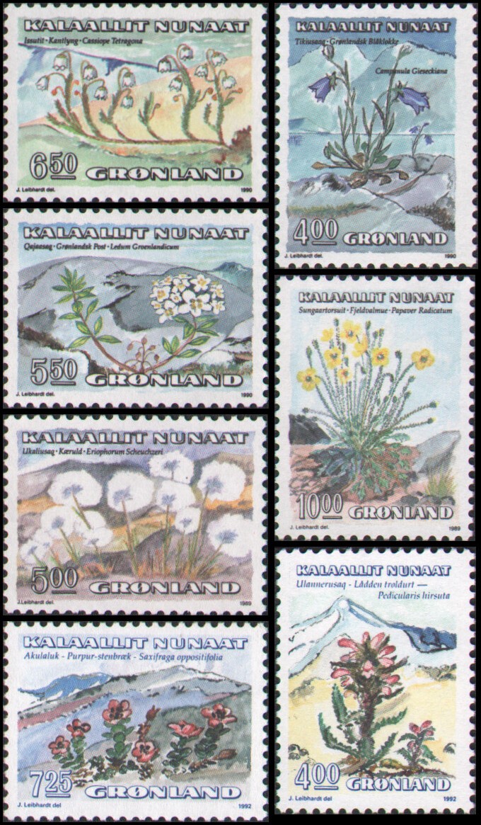 Greenland #189-196 NG Greenland #189-196 NG