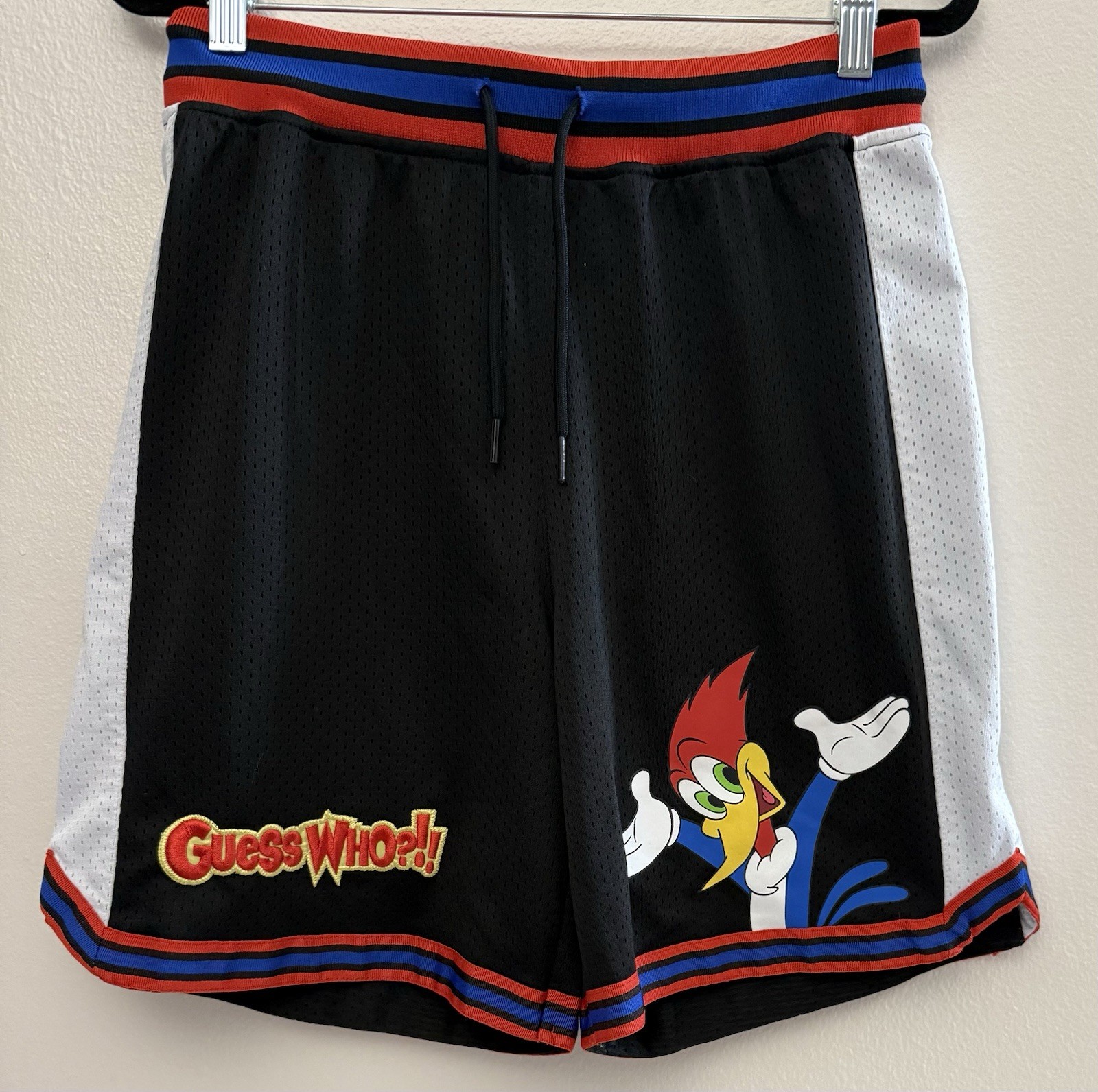 Vintage 2002 Universal Studios Woody Woodpecker Shorts Men Sz S Vintage 2002 Universal Studios Woody Woodpecker Shorts Men Sz S