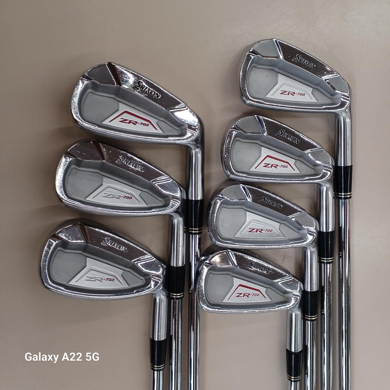 Dunlop SRIXON ZR-700 2007 Iron Set 7pcs 4-PW True Temper Dynamic Gold