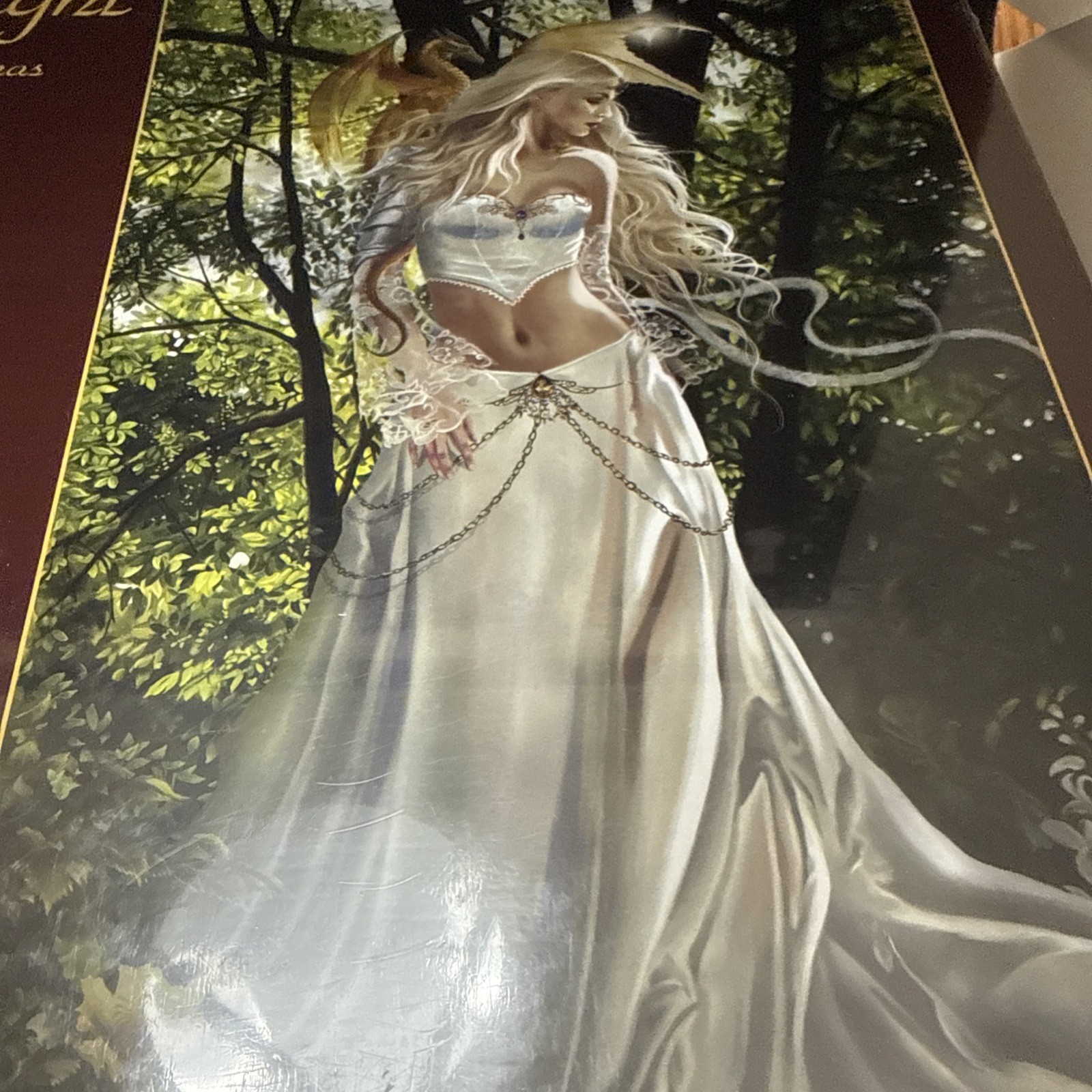 New Sealed Sunsout Asiria: Fading Light Nene Thomas 1000pc Jigsaw Puzzle 16\
