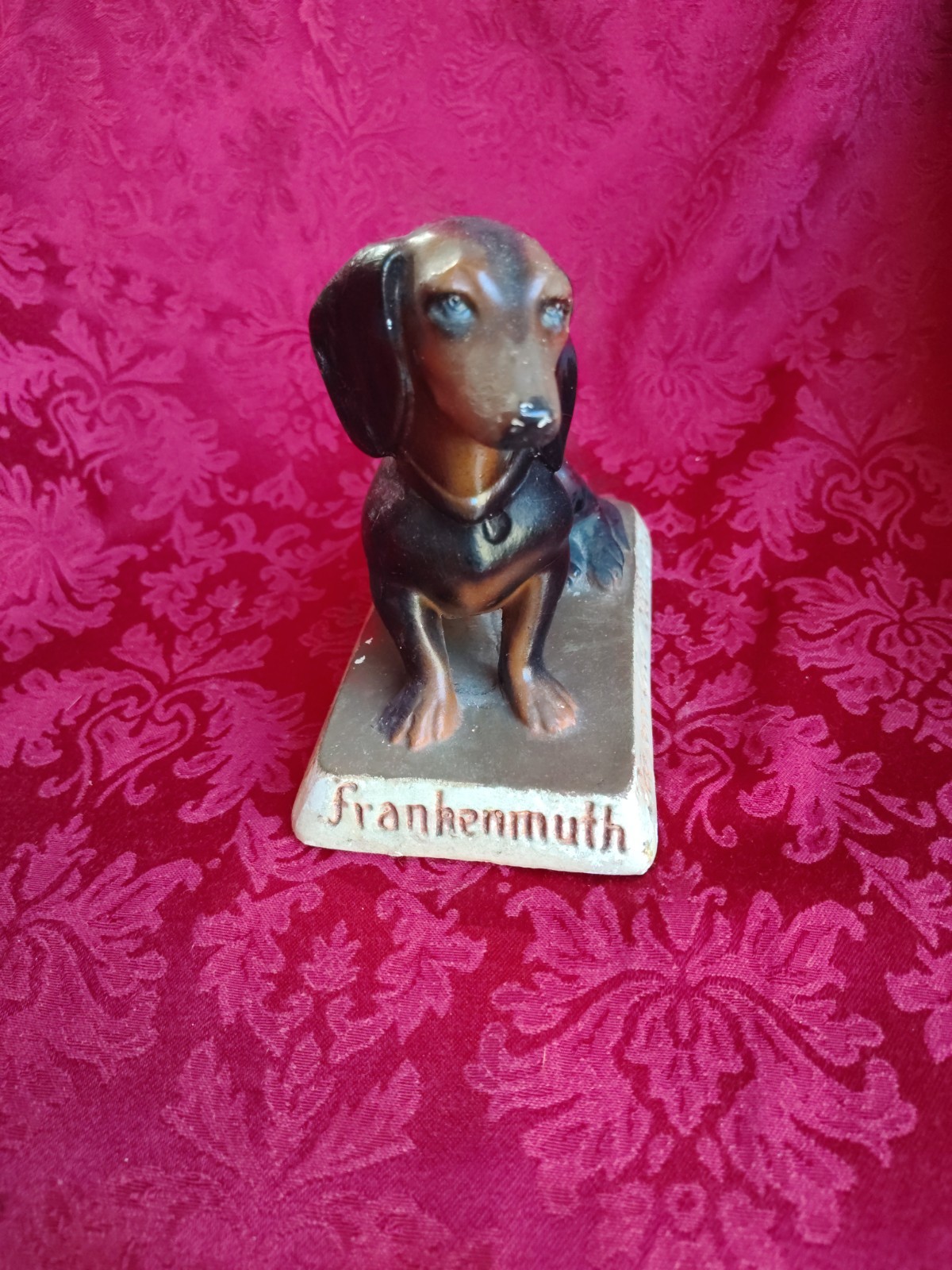 Vintage 50\'s FRANKENMUTH ALE Dachshund Dog 7\ Vintage 50\'s FRANKENMUTH ALE Dachshund Dog 7\