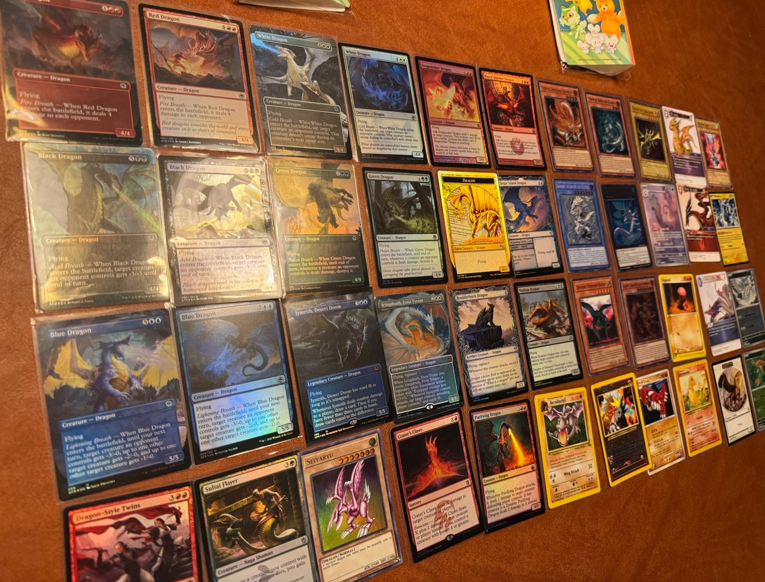 Set of dragon TCG Card Lot - Vintage Pokemon, MTG Dragons & Yu-Gi-Oh Cards Set of dragon TCG Card Lot - Vintage Pokemon, MTG Dragons & Yu-Gi-Oh Cards