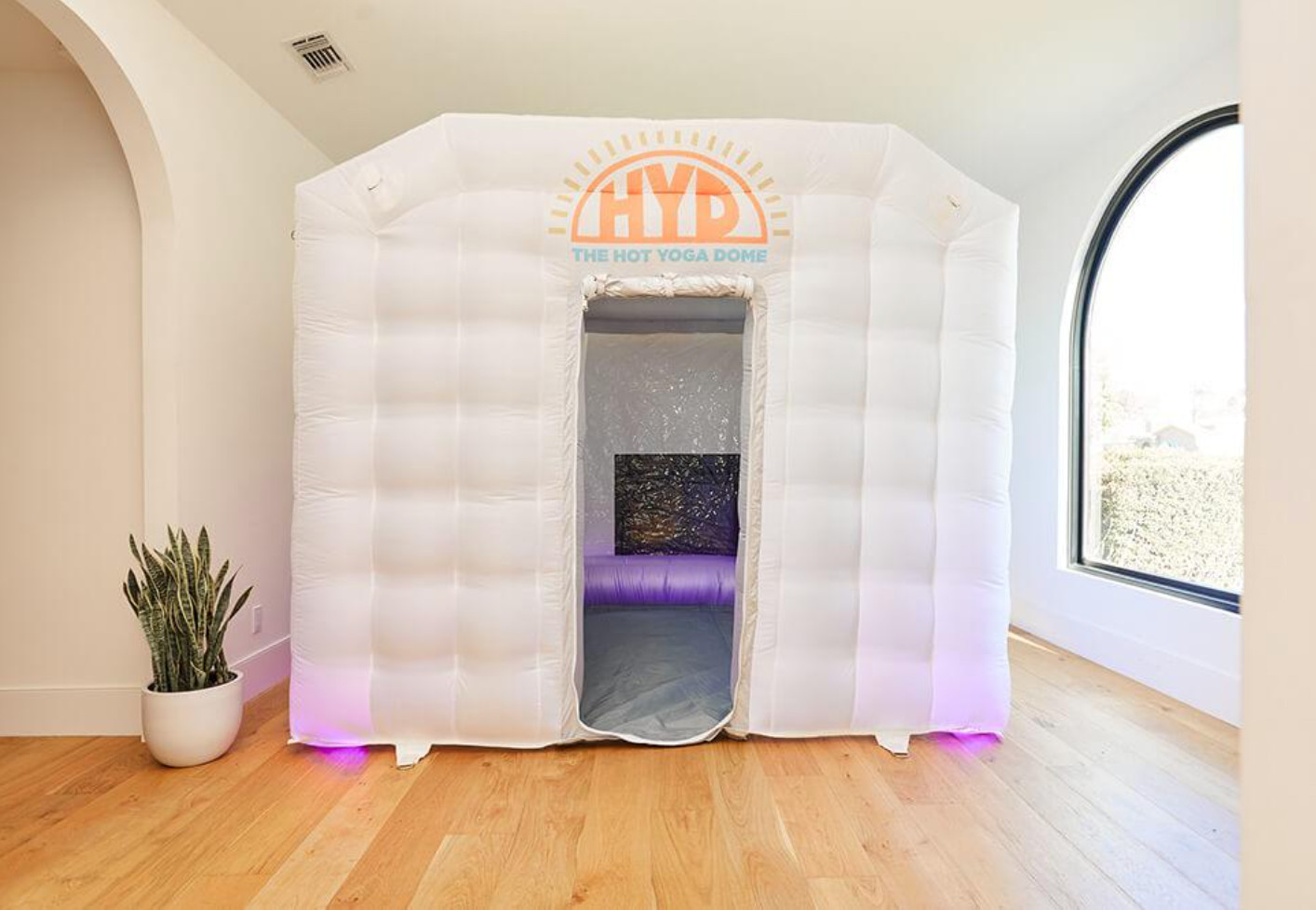 The Hot Yoga Dome Home With Window (Official From The Hot Yoga Dome Company)