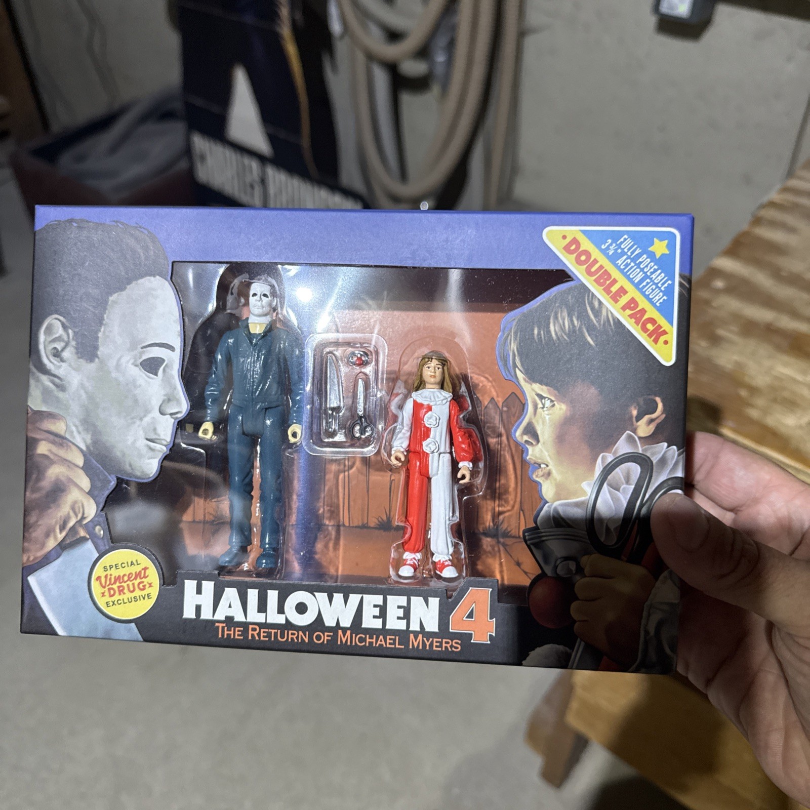 Halloween 4 The Return Of Michael Myers Action Figure 2 Pack  | Jamie