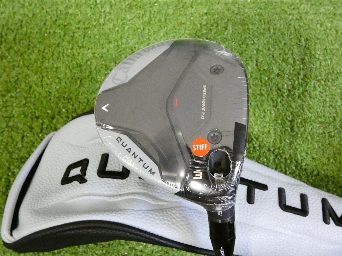 Callaway 2026 Quantum Max 15* 3 Wood Denali Frost Silver 70g 6.0 Stiff w HC New
