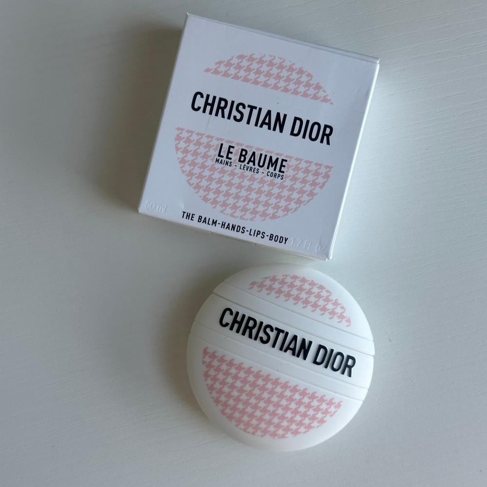 Dior Le Baume Pink Houndstooth 50ml – Limited Edition Hand & Lip Balm Dior Le Baume Pink Houndstooth 50ml – Limited Edition Hand & Lip Balm
