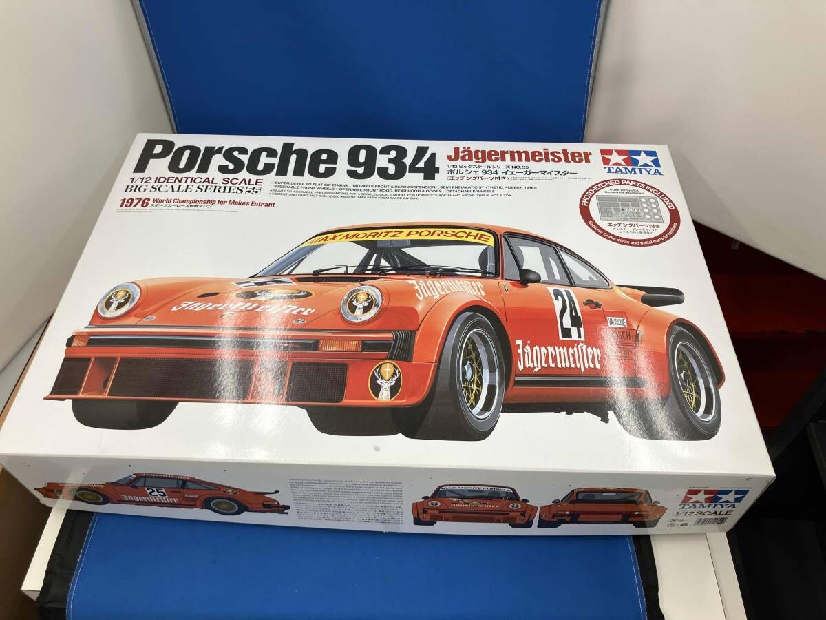 Tamiya 1/12 Porsche 934 Jägermeister Big Scale Model Kit w/ Etched Parts Rare