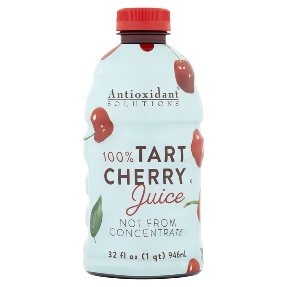 Antioxidant Solutions 100% Pure Tart Cherry Juice Not From Concentrate 32 fl oz