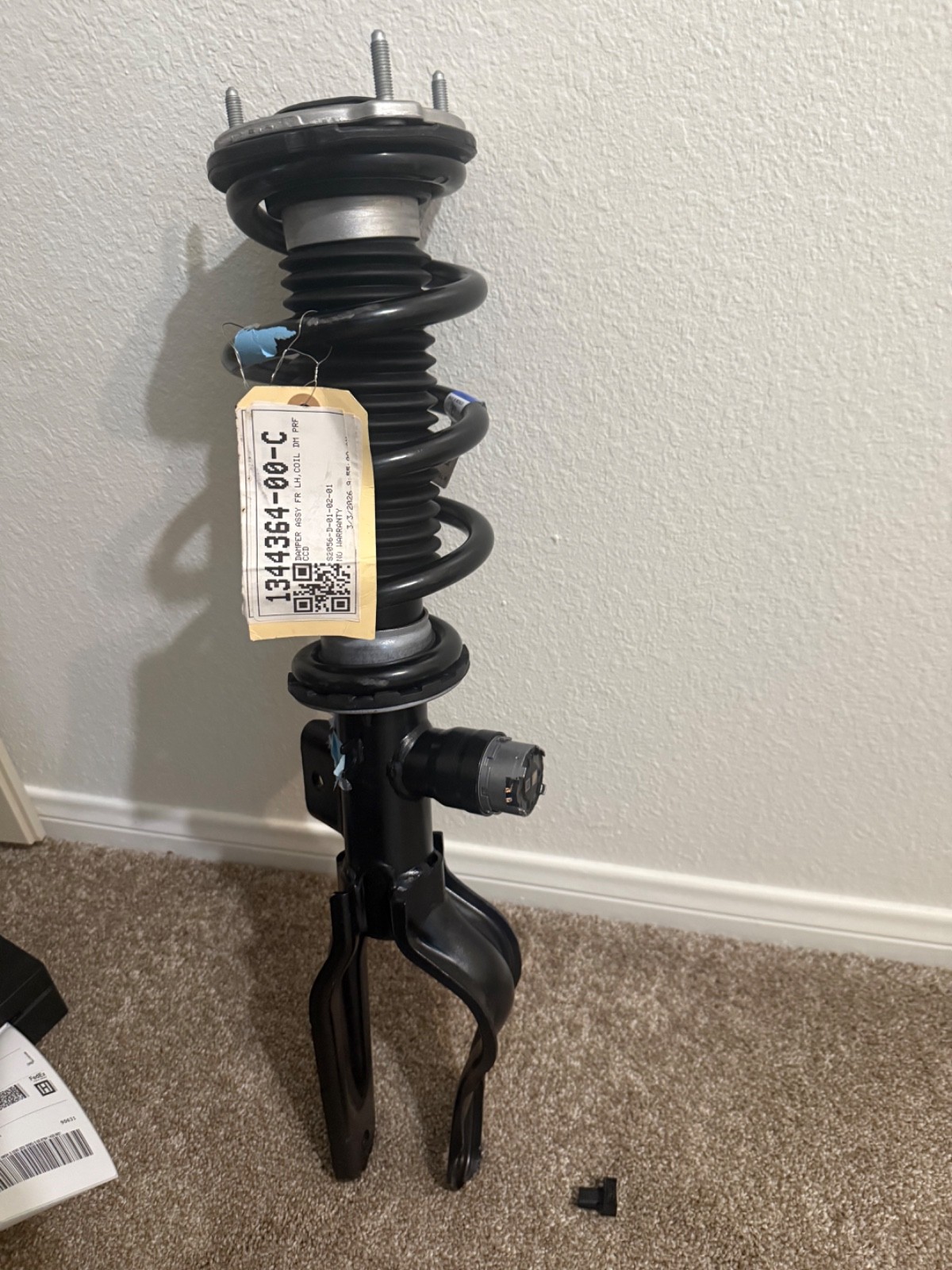 OEM 2024 2025 Tesla Model 3 Front Left Suspension Shock Strut AWD 1344364-00-C OEM 2024 2025 Tesla Model 3 Front Left Suspension Shock Strut AWD 1344364-00-C