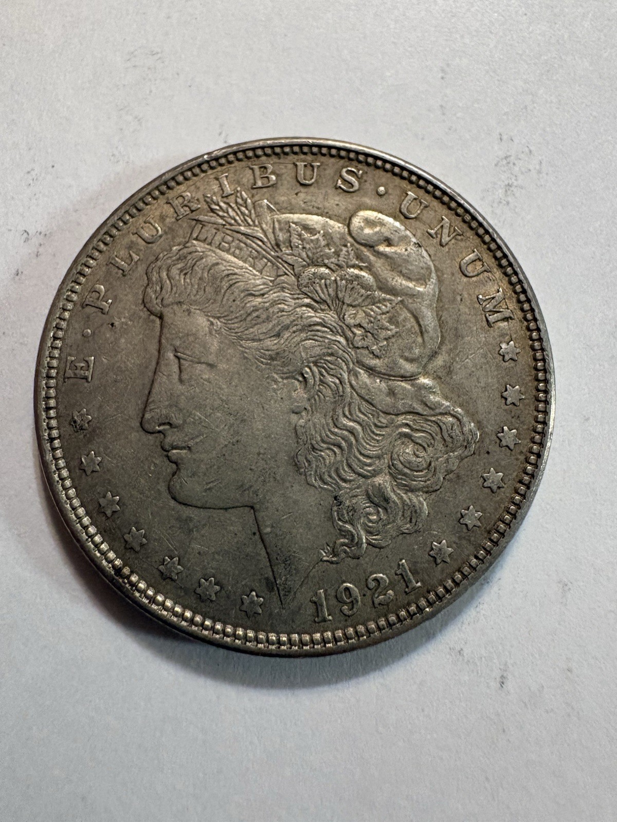 1921 $1 Morgan Silver Dollar