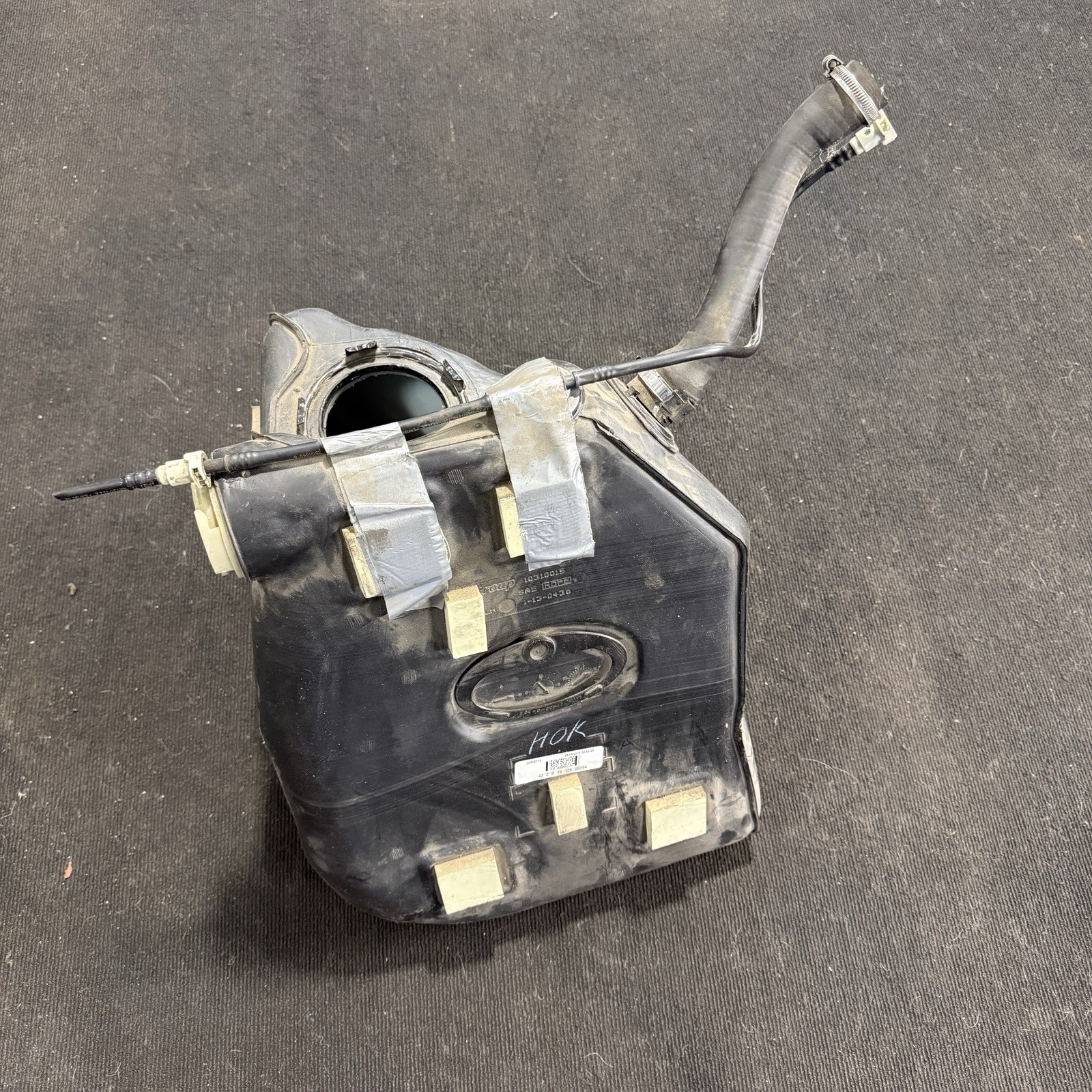 05-13 Chevy Corvette Left Plastic Fuel Tank Gas Tank C6 Drivers