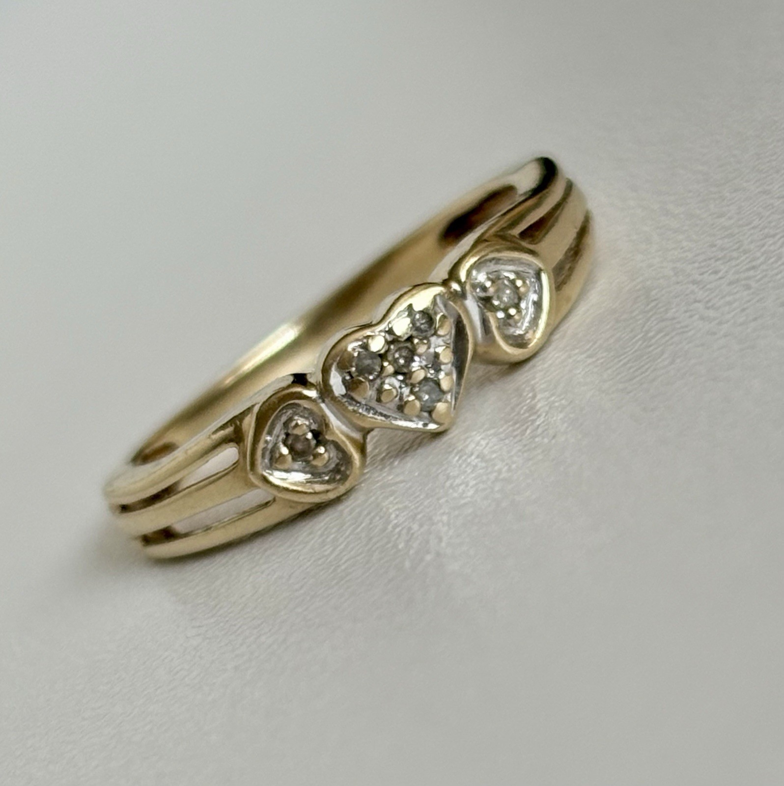 10K Yellow Gold Diamonds \