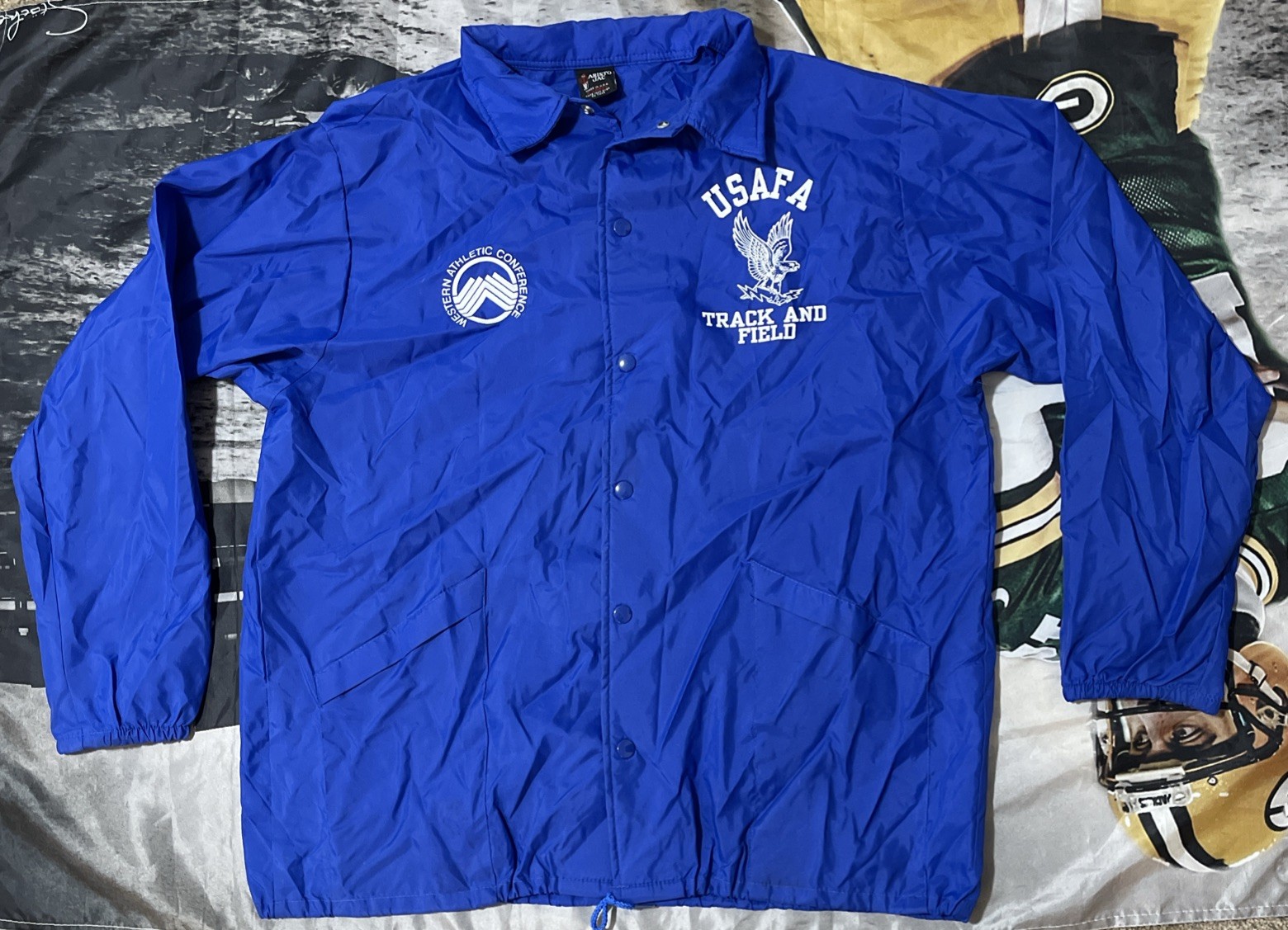 VTG Aristo Jac United States Air Force Academy Track And Field WAC 1980s Jacket VTG Aristo Jac United States Air Force Academy Track And Field WAC 1980s Jacket