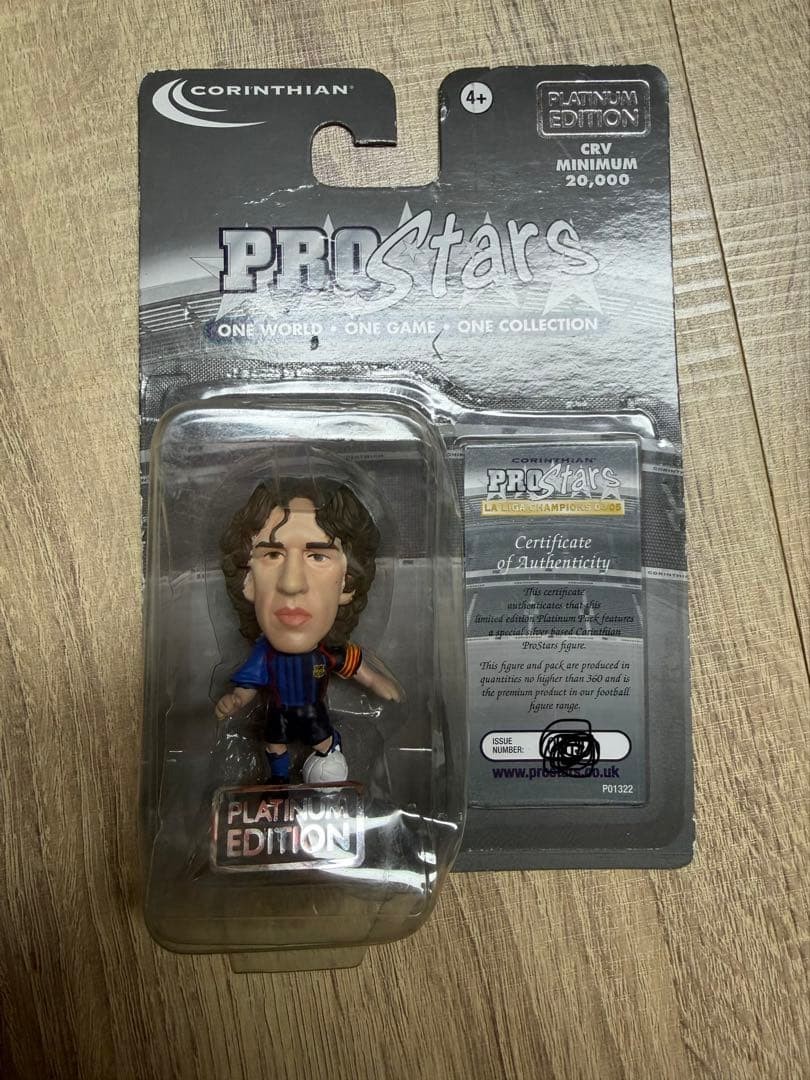Corinthian Pro Stars Celebration Platinum Soccer Figure Limited 167 Rare Corinthian Pro Stars Celebration Platinum Soccer Figure Limited 167 Rare