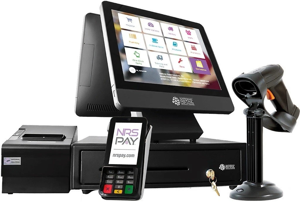 NRS Point of Sale System (POS) for Retail with Card Machine ($599 Special)