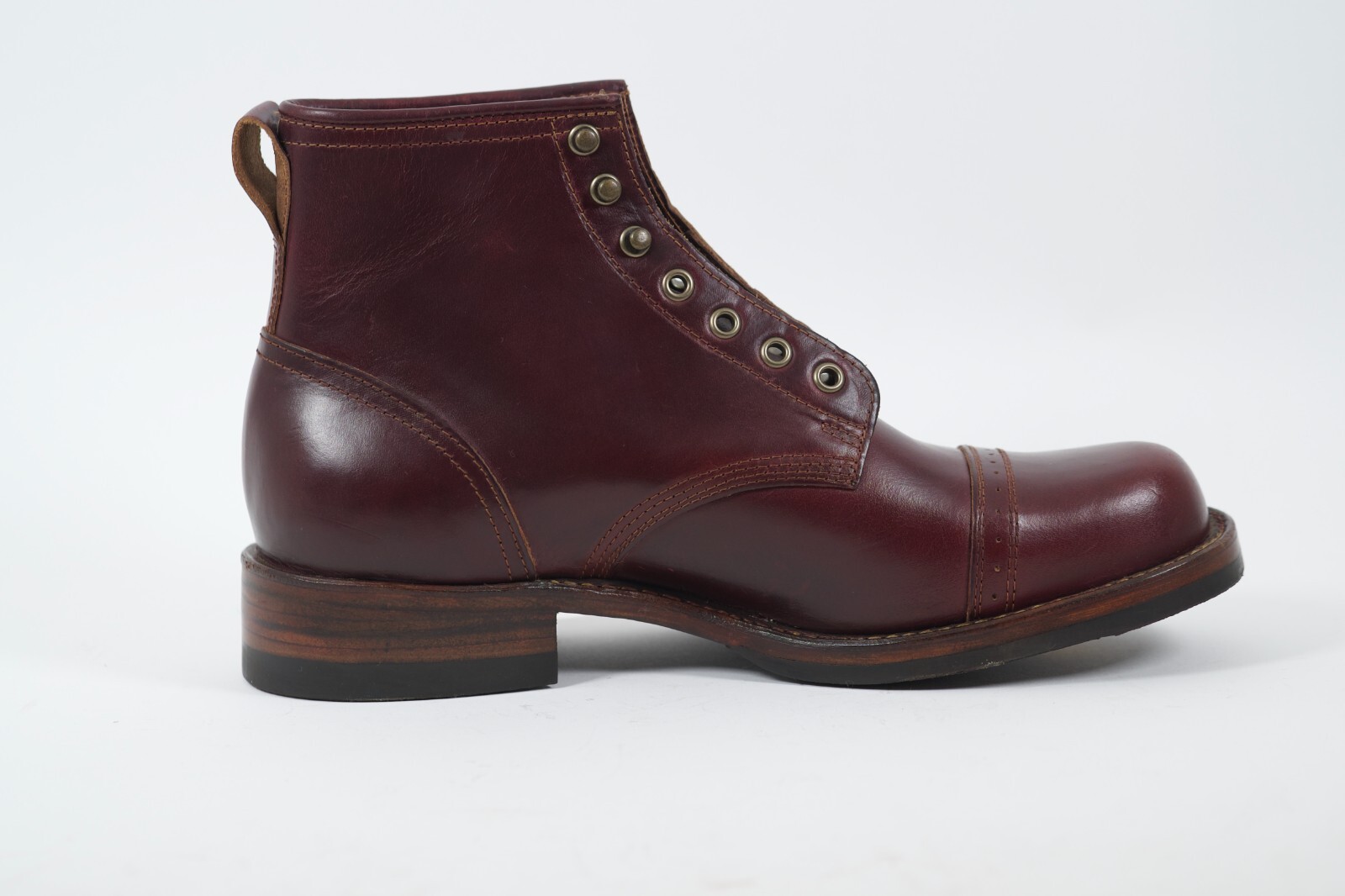 Julian Boots, Bowery Boot, Horween CHRXL Dark Cherry, $300 off original price