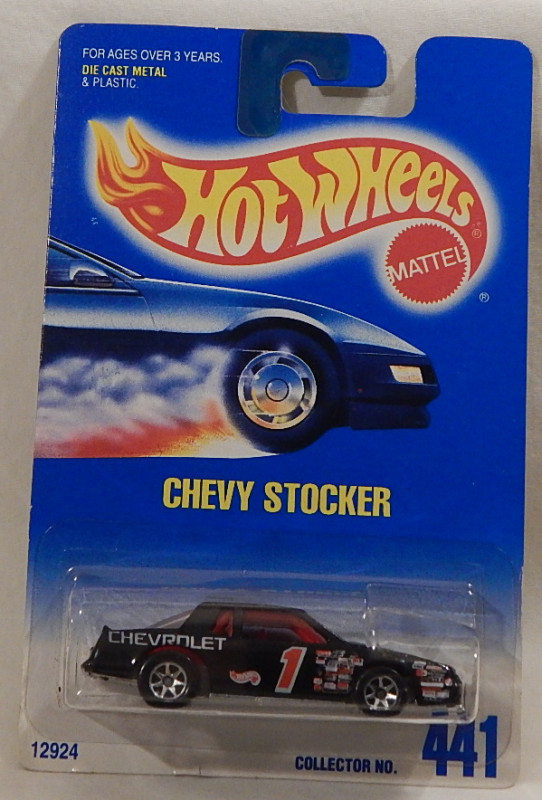 Chevy Stocker Monte Carlo Hot Wheels 1996-441 Mainline Retired 2010